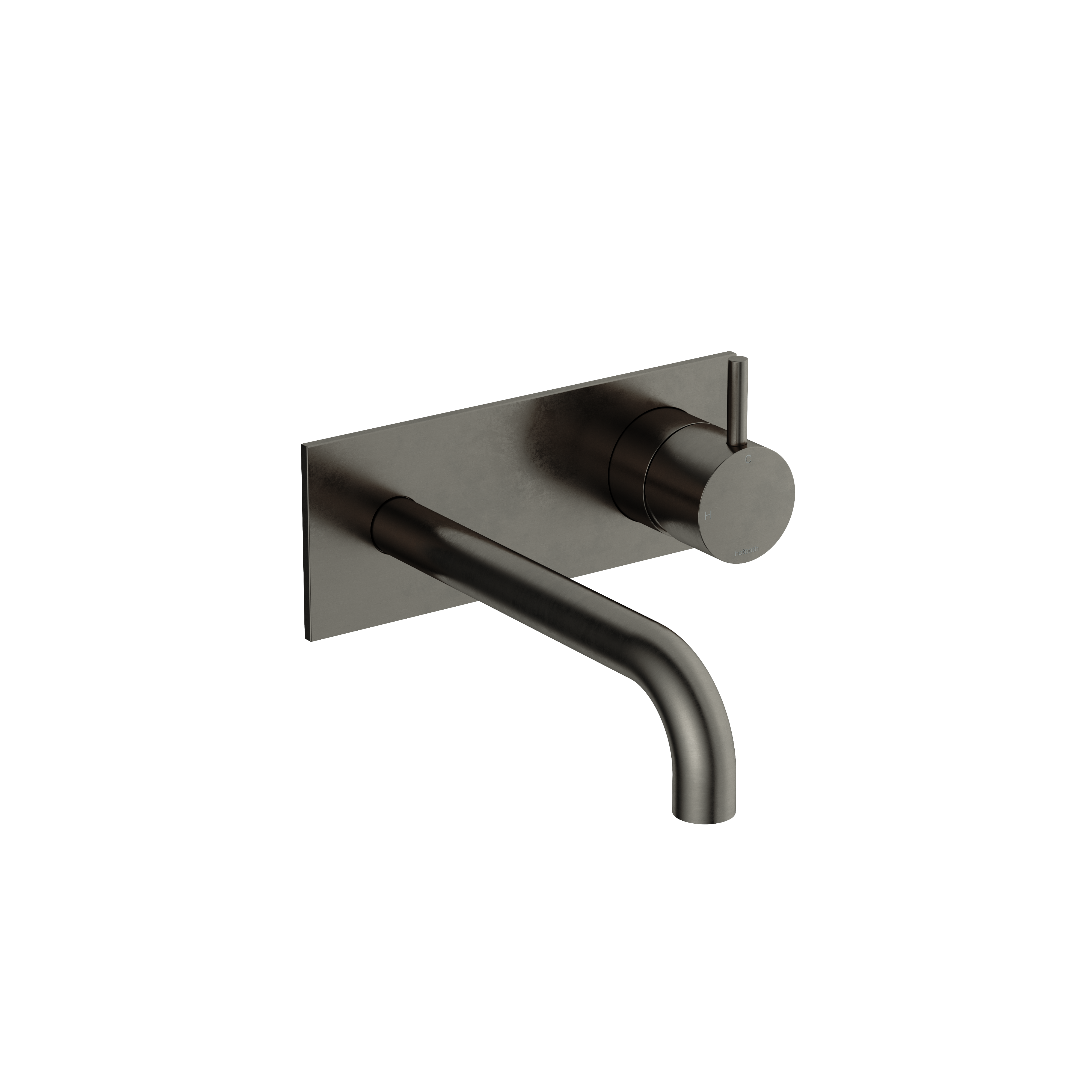 Hotbath Cobber afbouwdeel tbv inbouw wastafelkraan 18cm uitloop CB106EXT18AI Verouderd IJzer