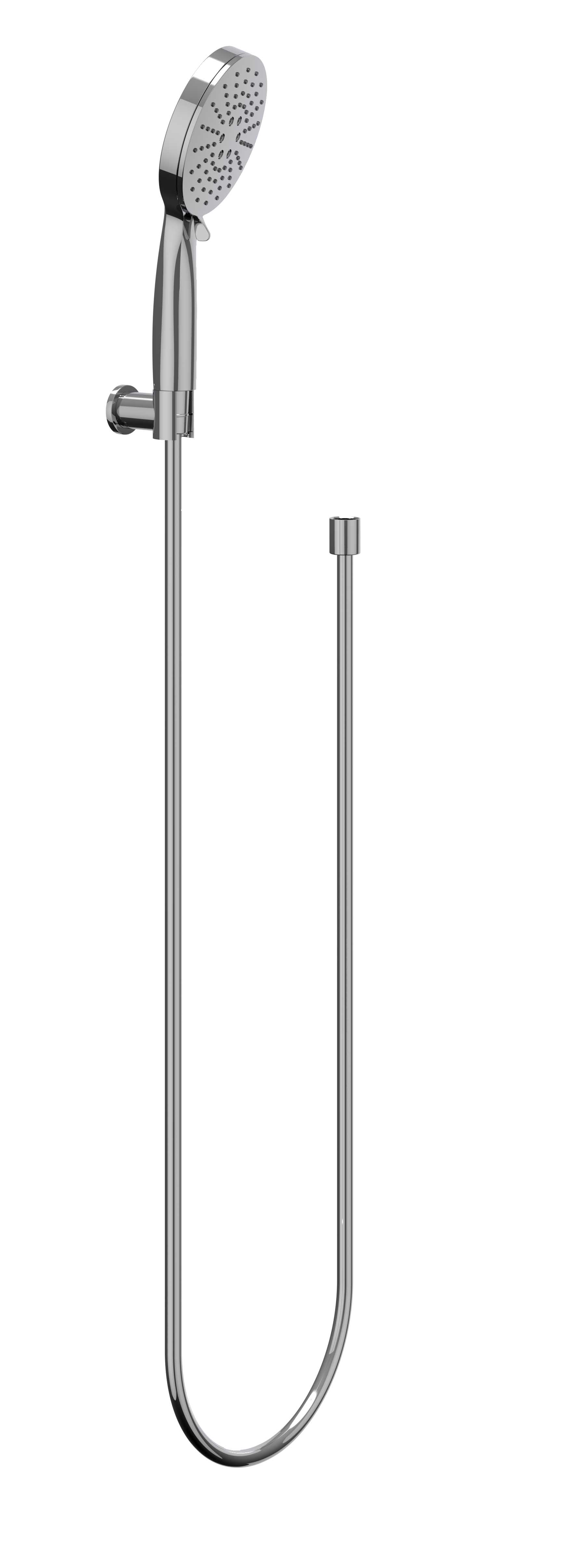 IVY handdset slang 150cm wandhouder en 3-standen handd 6901111 Chroom