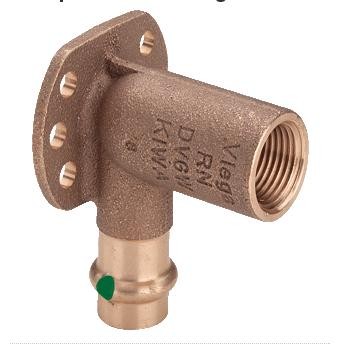 Viega Profipress muurplaat 15x1/2x45 116552