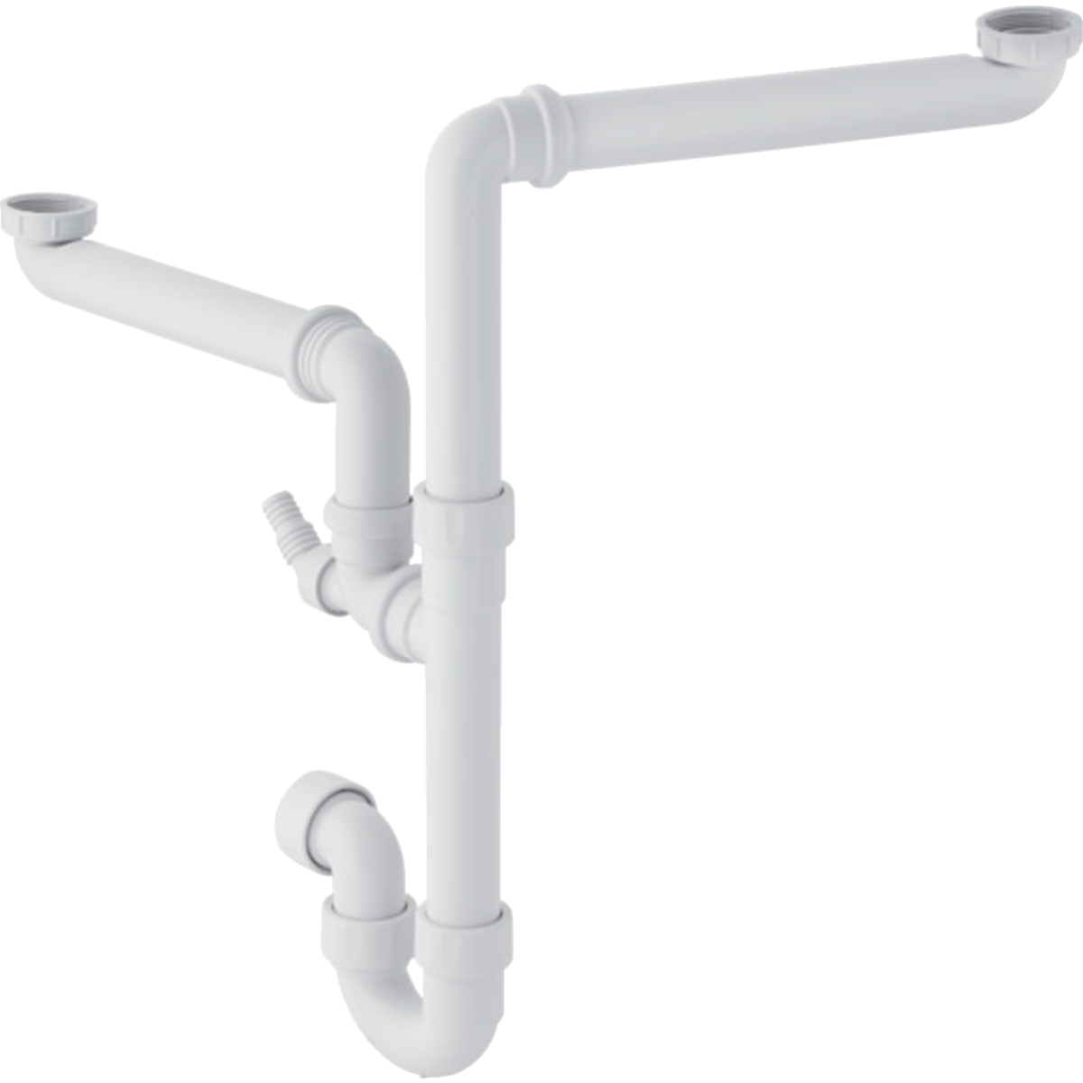 Geberit spoelbaksifon voor 2 spoelbakken (VPE 80st) 152.958.11.1