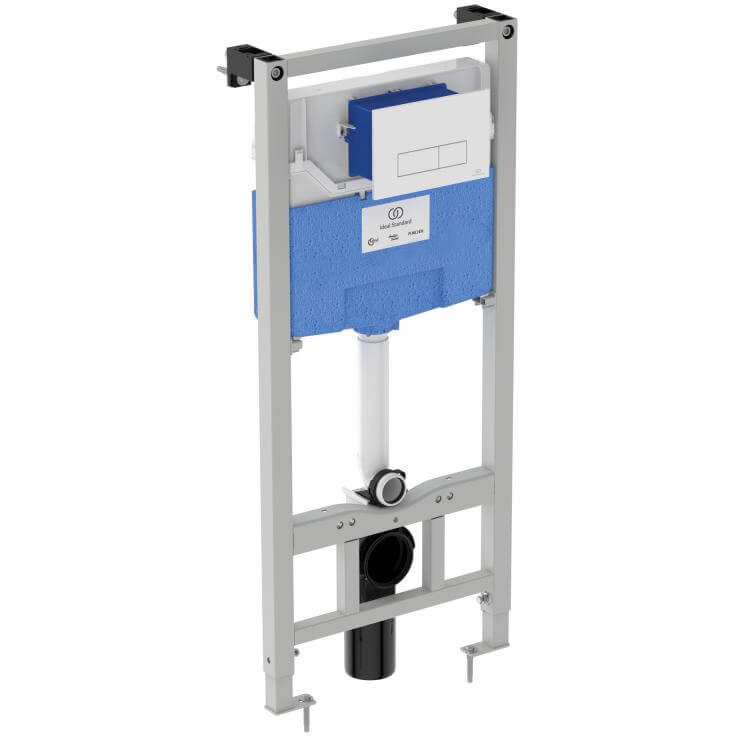 IS Prosys inbouwspoelreservoir 120 incl. bedieningsplaat R0121AC wit R00214AC