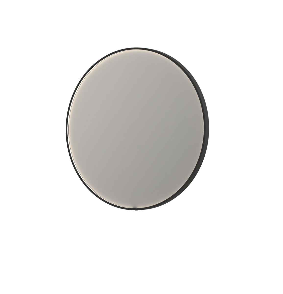 INK spg. SP24 rond in stalen kader incl dir LED verw. color dimbaar + schak. H1000xB1000xD40 Mat zwart / 8409330