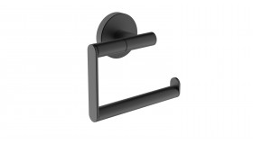 Alonzo toiletrolhouder zonder klep mat zwart 28.8021