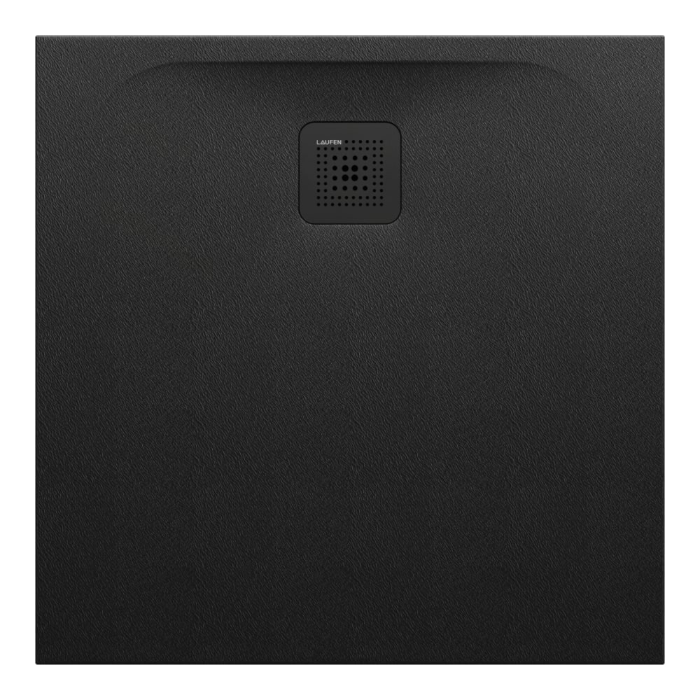 Laufen Pro Marbond douchebak 80x80 vierkant black matt H2109500800001