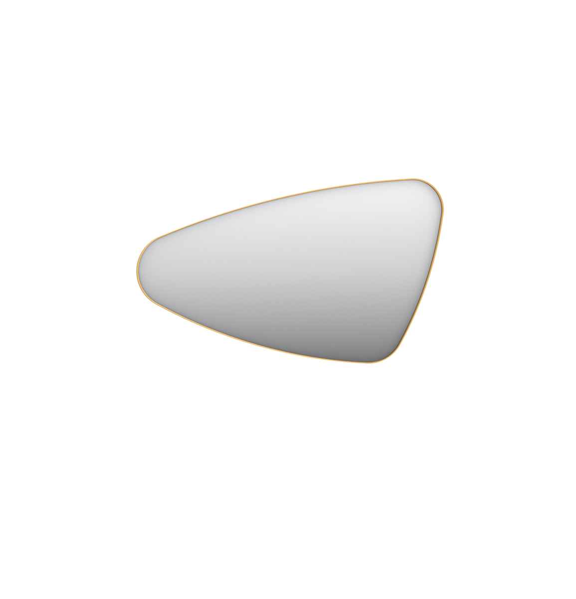 INK spg. SP22 organisch in stalen kader R H600xB1000xD40 Mat goud / 8409362