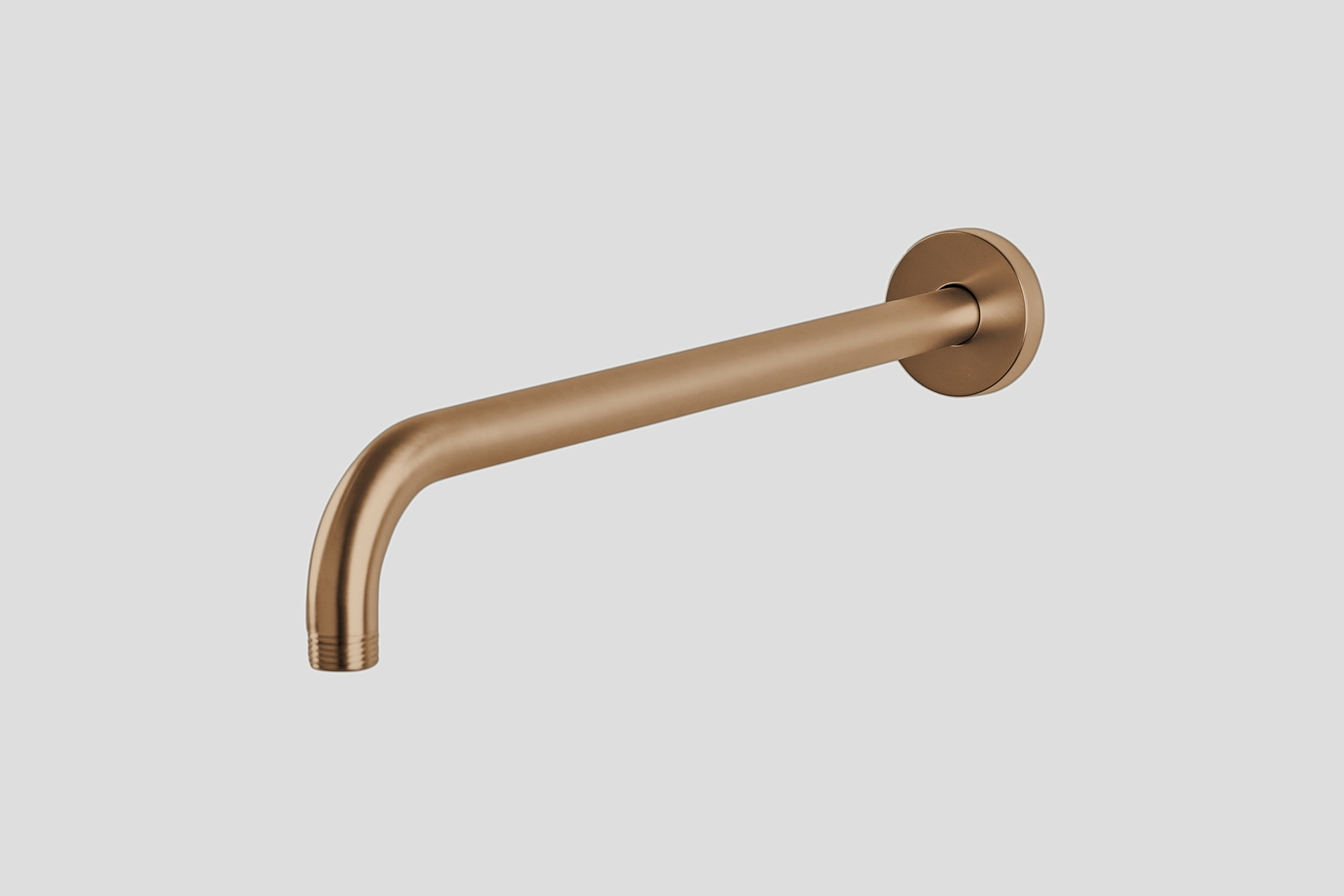 Lagoo Nesso Wandarm rond 40 cm N8273BK Brushed Copper PVD