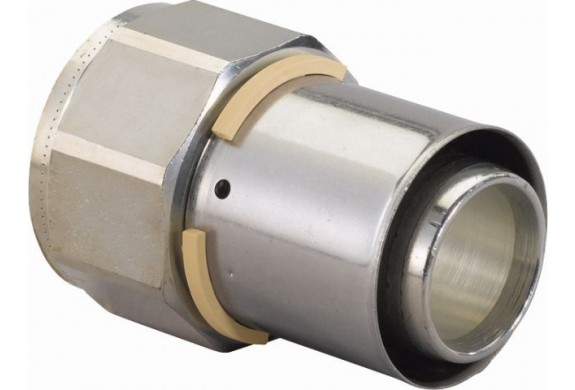 Uponor S-Press Plus perskoppeling binnendraad 40mm x 1 1/2  (1046904)