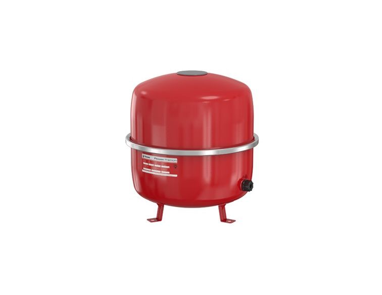 Flamco Flexcon Premium expansievat 35 liter rood 0.5 bar 16928