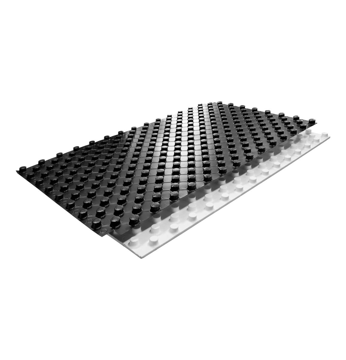 Noppenisolatieplaat afmeting 140x80 11mm hoog 1.12m2