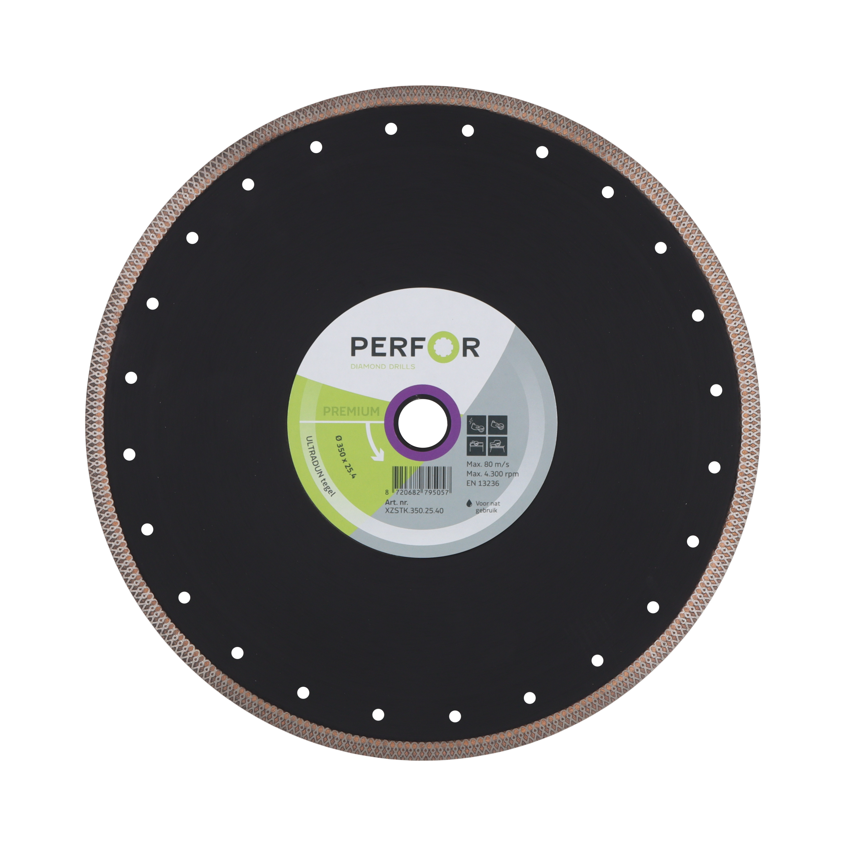 Zaagblad ULTRADUN tegel 350 asgat 25 XZSTK.350.25.40