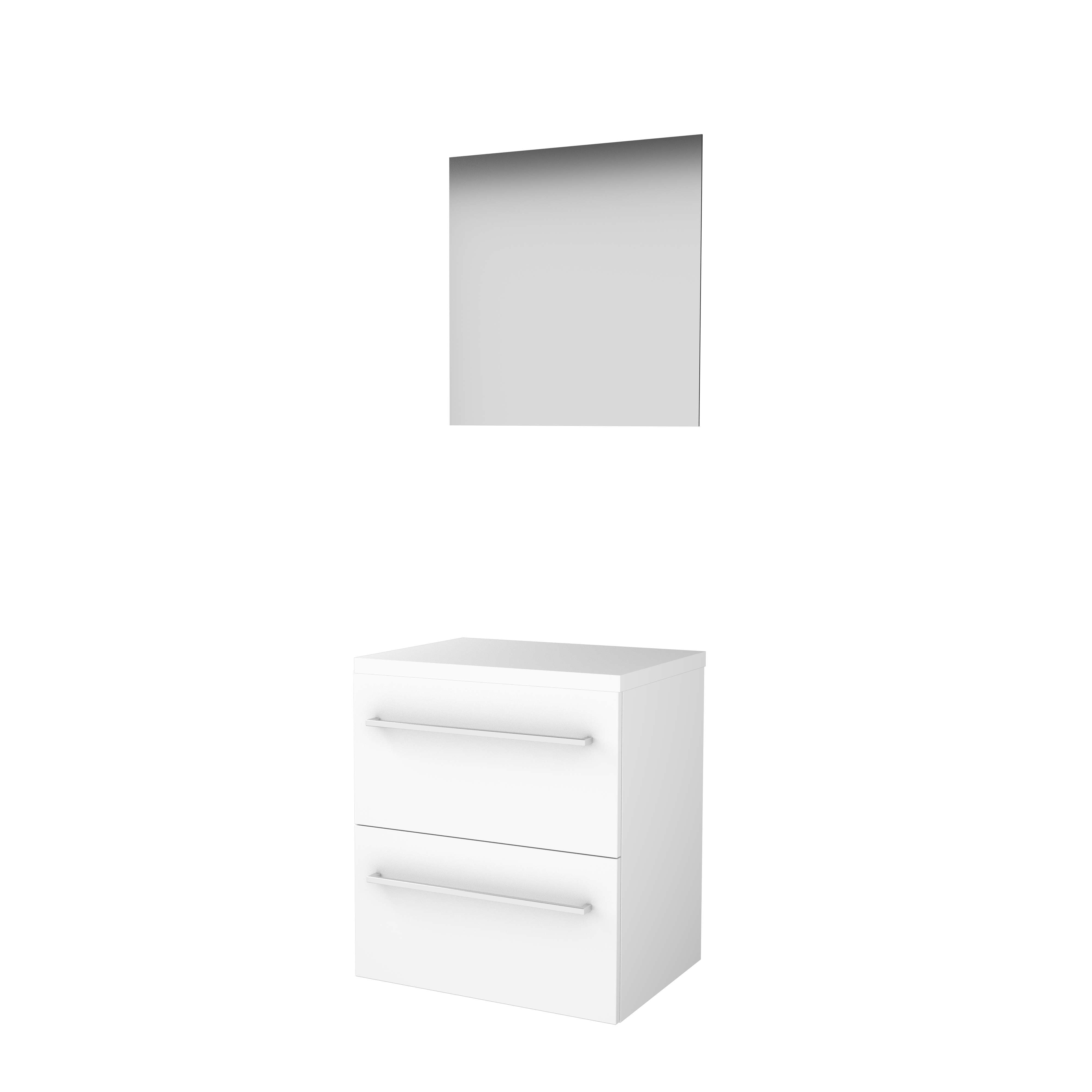 Basic Ultimate 46 onderk. m. gr. incl. 2 la + afdekplaat incl. spg. m. ind. o+b B600xD460 Ice White / 1813603