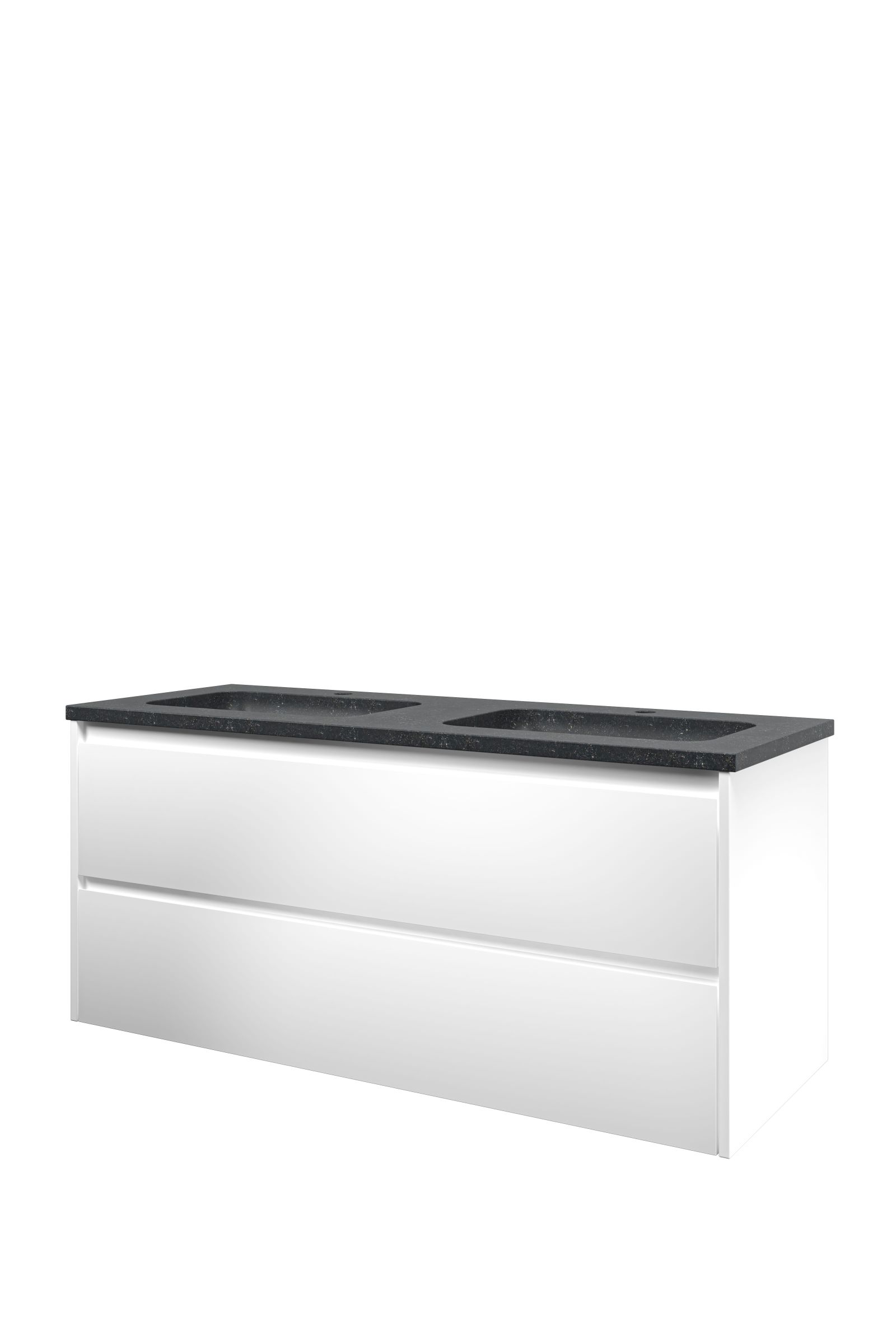 Proline set hardsteen Elegant wast. met 2 krgt. en onderk. sym. 1815775 Mat wit/Blue stone H545xB1200xD460