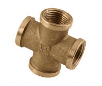 Messing Kruisstuk 3/4 4x bndr.