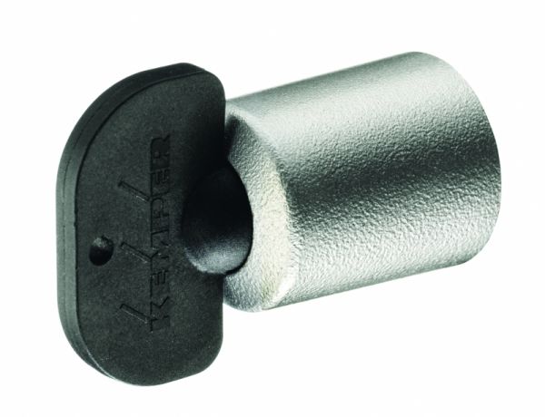 Kemper Frosti bedieningsknop kunststof zwart 5740000100