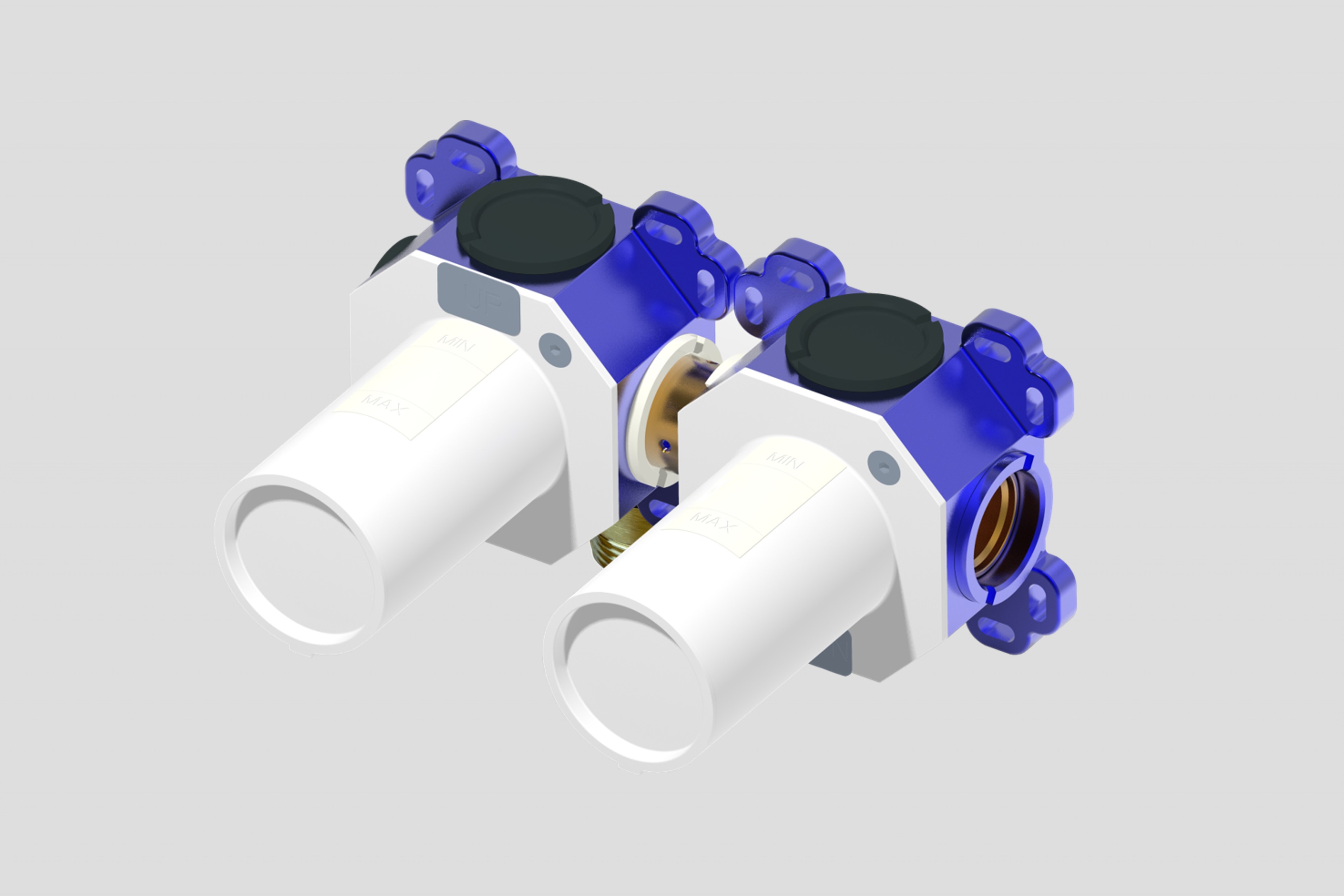 Lagoo Garda inbouwbox voor G1200 uitloop links ING1200