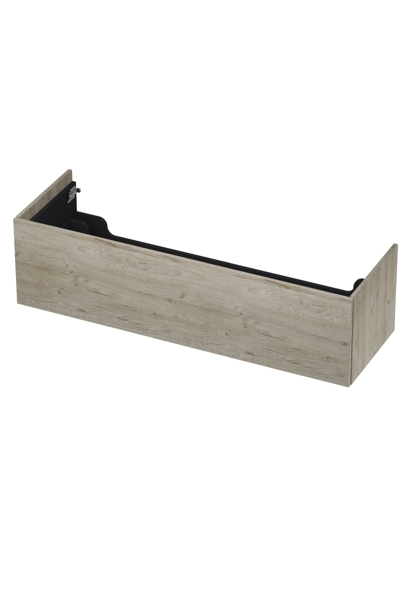 INK onderkast 1 lade push 2 open 1259818 Greige eiken H376xB1400xD450