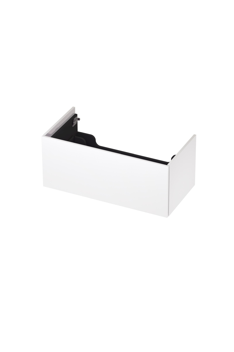 INK onderkast 1 lade push 2 open 1259654 Hoogglans wit H376xB900xD450