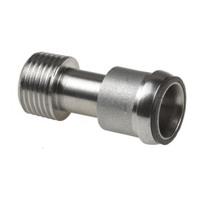 Ciacomini telescopisch staartstuk 1/2 mm vernikkeld zonder wartel