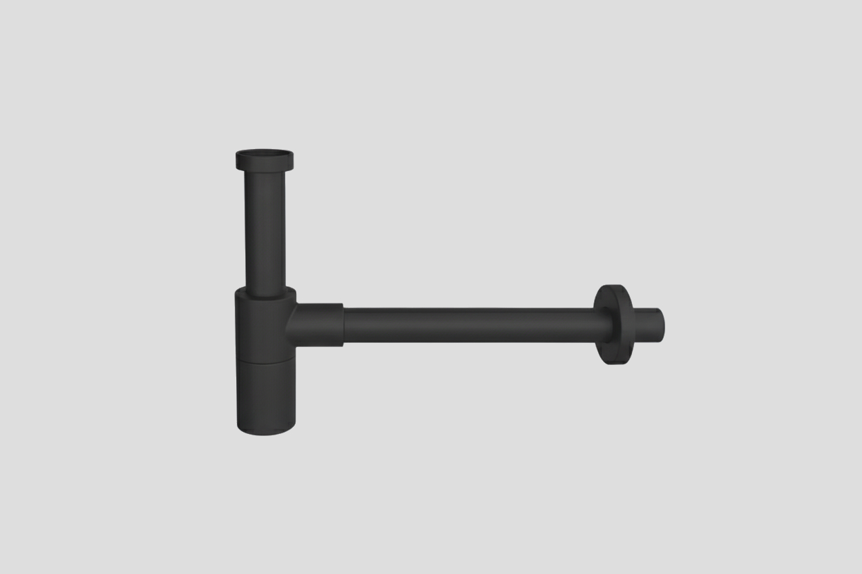 Lagoo Garda universele design sifon G6119MB Matt Black