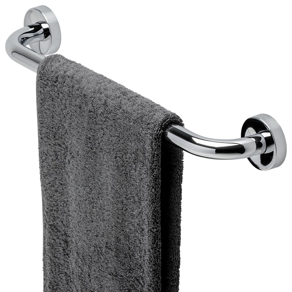 Geesa Luna wandhanddoekrek 45cm 915529-45 chroom