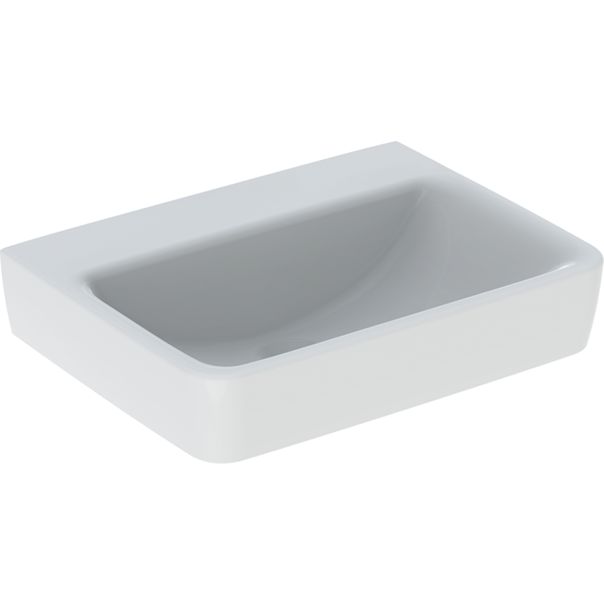 Geberit Renova Plan fontein 50x38cm z. krgt. z. overl. wit 501.631.00.1