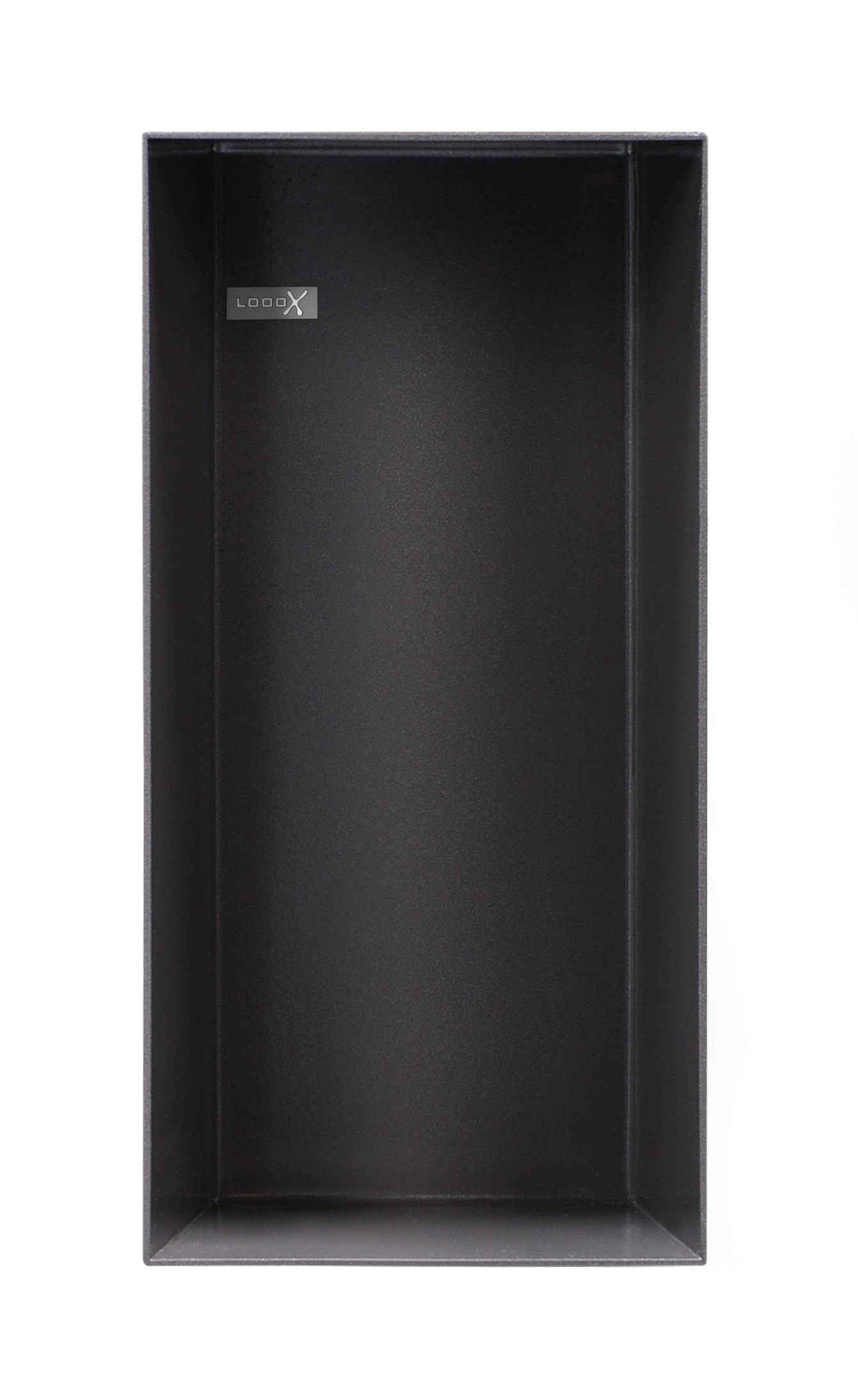LoooX Colour Box In-/opbouwnis antracite 15x30 cm CBOX15A