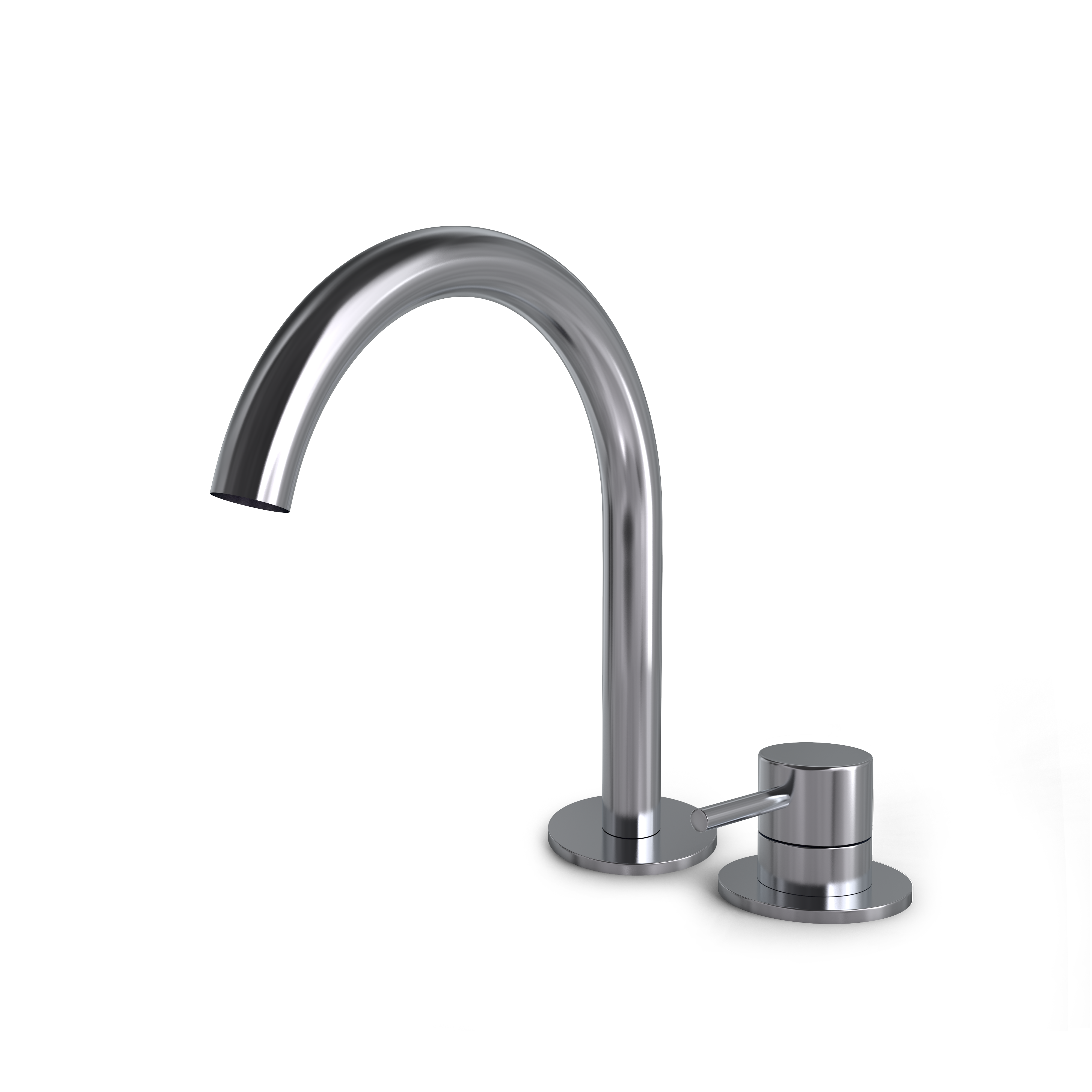 Hotbath BUDDY wastafelmengkraan 2 gats B123CR Chroom