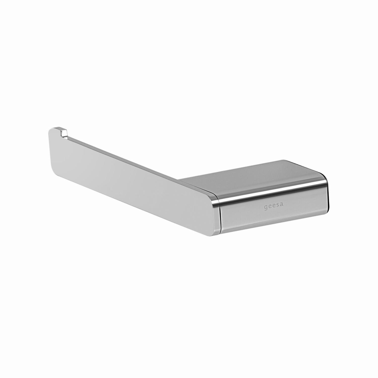 Geesa Shift toiletrolhouder zonder klep chr. (links) 919909-02-L