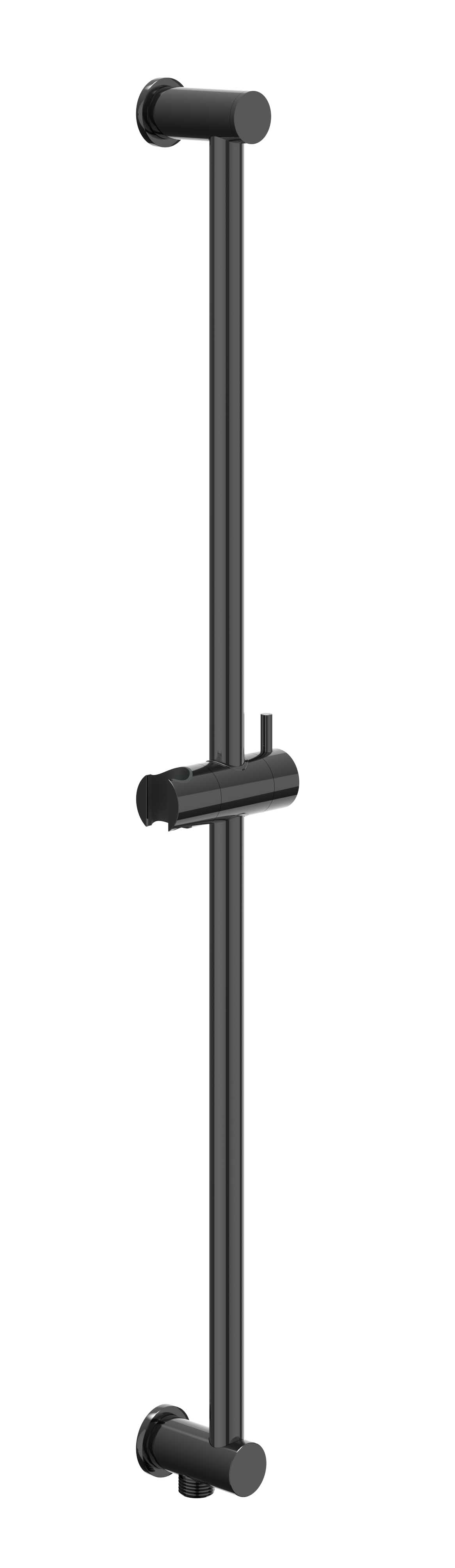 IVY Toebehoren Glijstang 80cm met ge┤ntegreerde wateruitlaat 6900057 Zwart chroom PVD