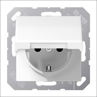 ST. WCD RA INB 1V+KLP DKS WIT AS1520NKLWW JUNG - 10160616