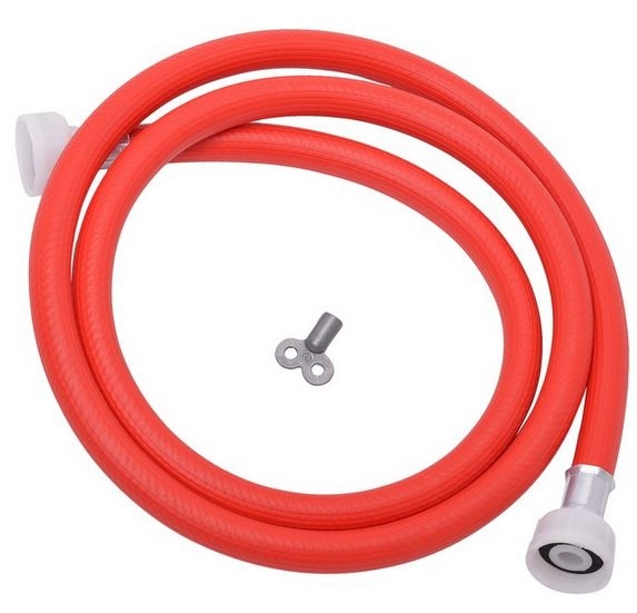 Vulslangset rood + 3/4 wartels recht compleet 150cm 54.5025