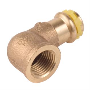 VSH SudoPress Gas Schroefknie 28x1 45 graden 6673491