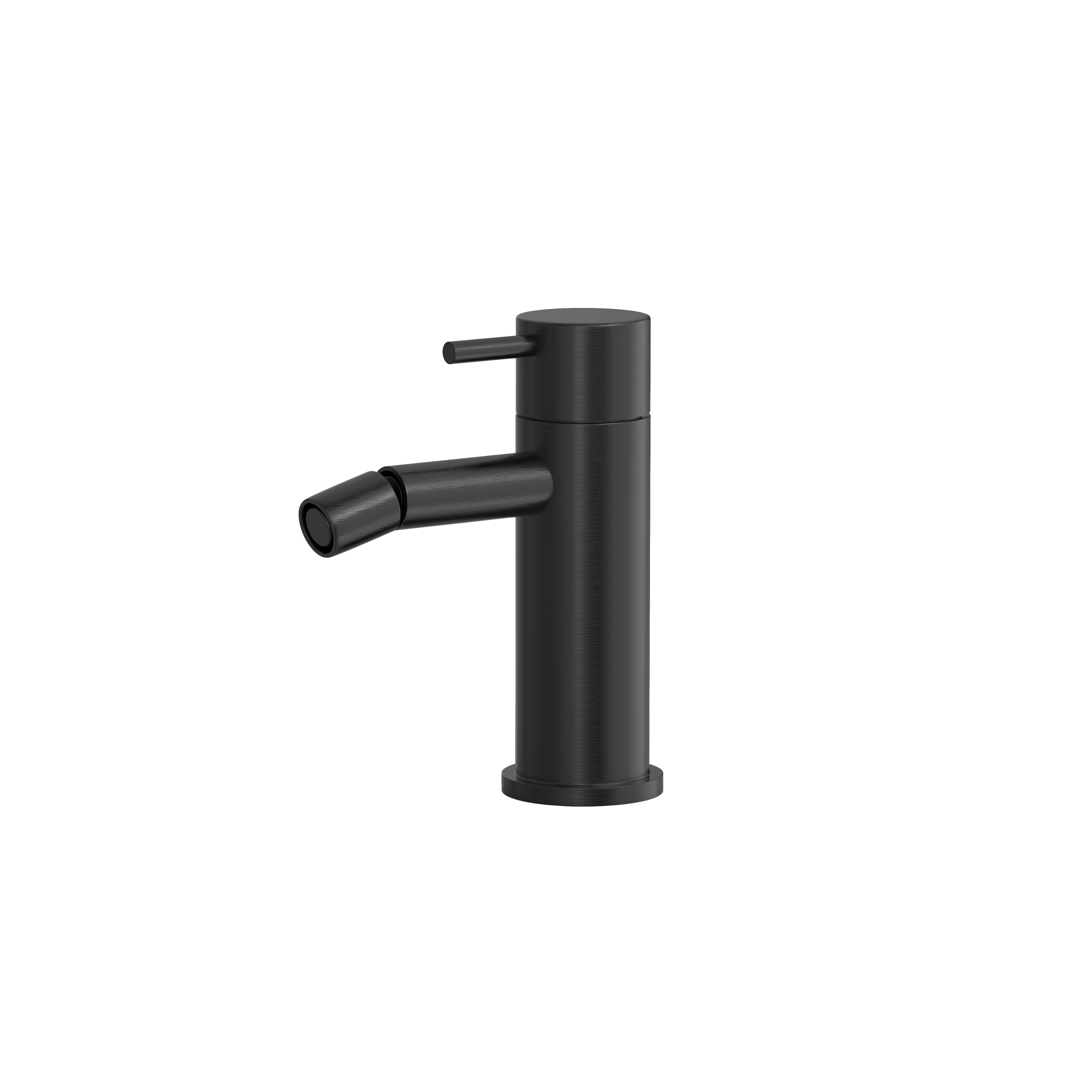 Hotbath Cobber bidetmengkraan zonder waste CB018MBP Geborsteld zwart PVD