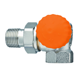 Heimeier Eclipse 1/2 thermostaatkraan dubbel haaks rechts 3934-02.000