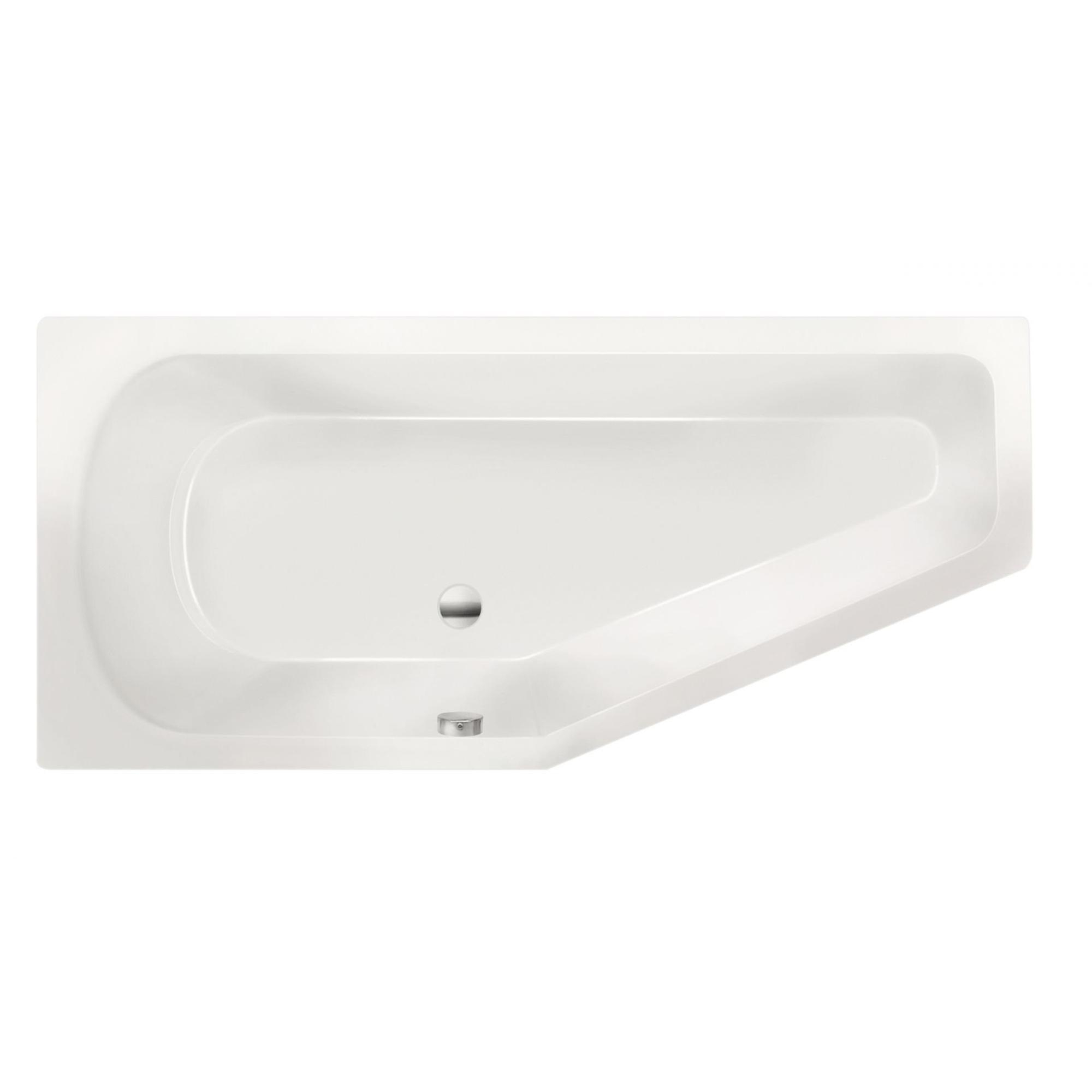 Xenz Lagoon bad Compact links 170x75x45 Wit