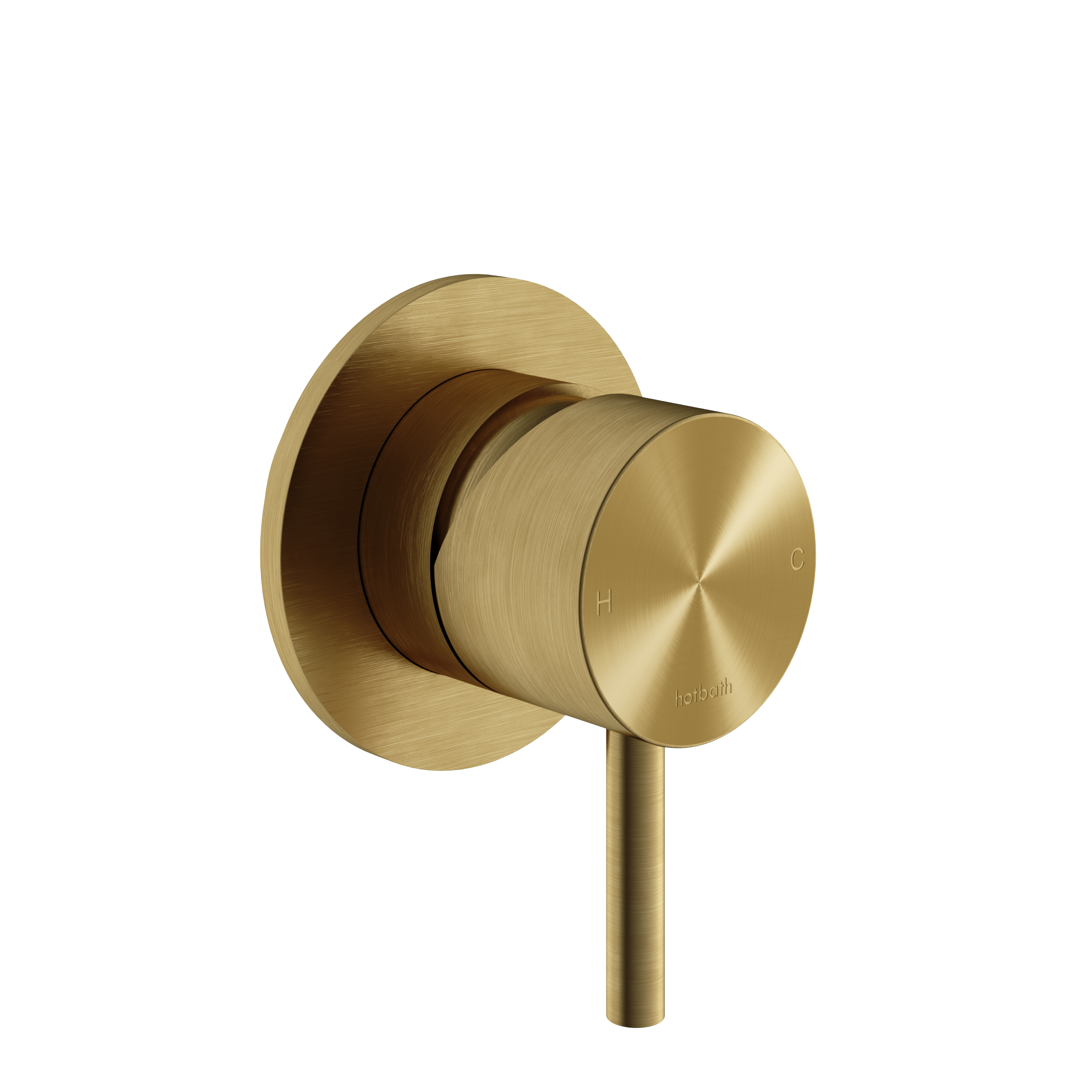 Hotbath Archie inbouw douche mengkraan AR031BBP Geborsteld Messing PVD