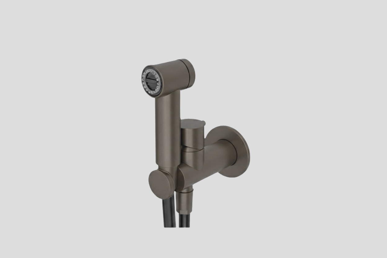 Lagoo Garda Bidetmengkraan met douche en houder G4200TC Tuscany