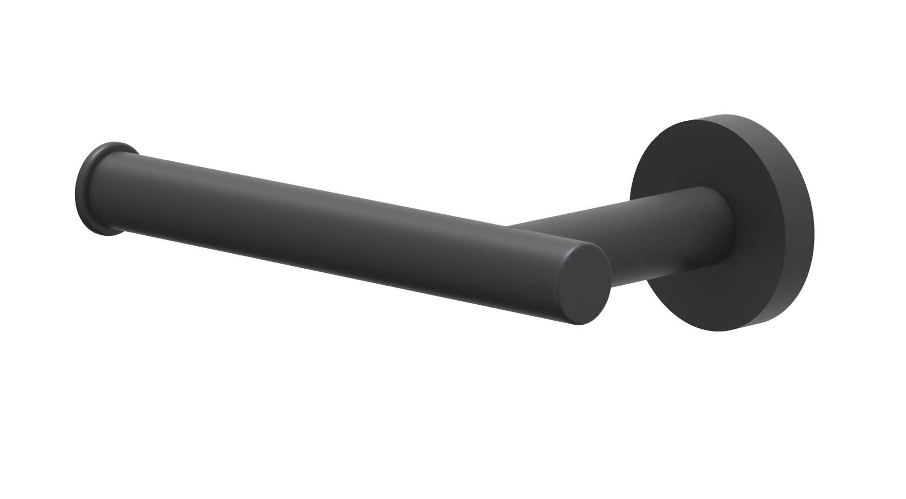 IVY Toiletrolhouder 6500352 Mat zwart PED