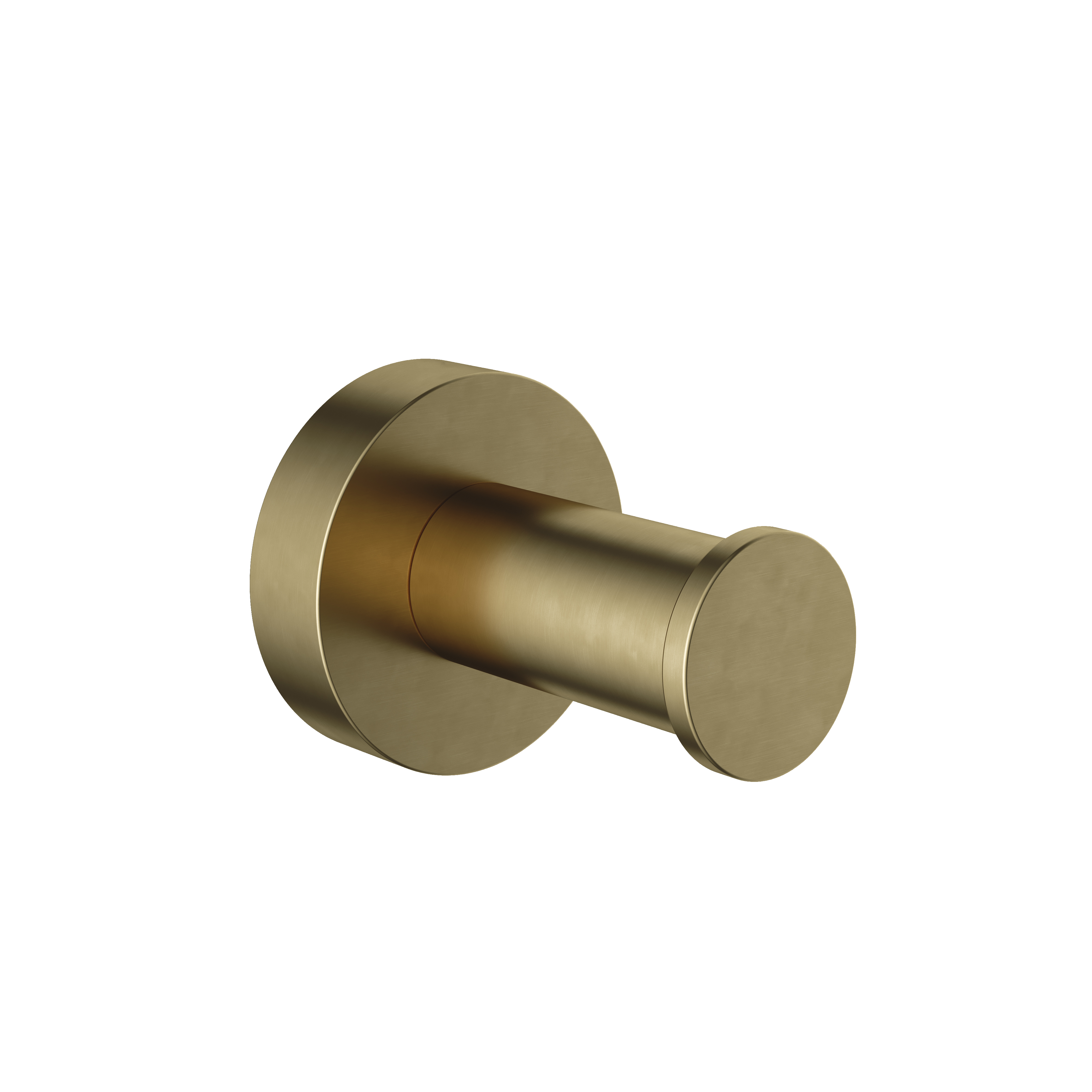 Hotbath More haak BAA03BB Geborsteld messing