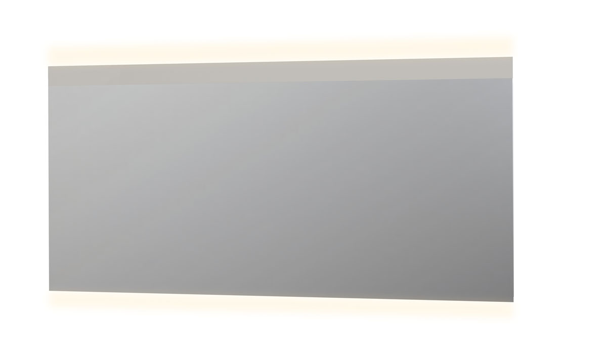 INK SP11 spiegel rookglas met matte bovenzijde en o/b ind. LED verl. incl. sensorschak. 8408508 Rookglas H40xB1800xD800