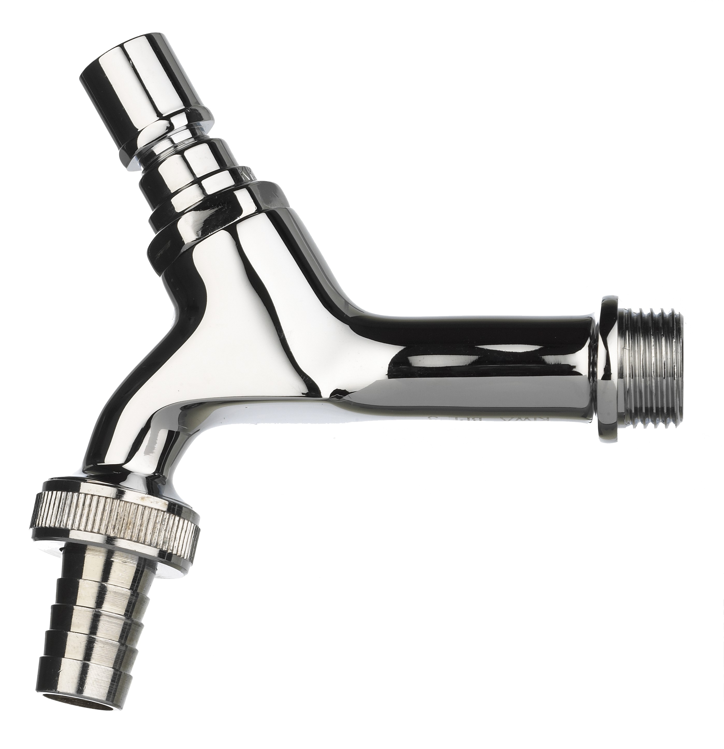 BPE tapkraan 1/2 met sleutelbediening en slangwartel met kiwa bovendeel 70545