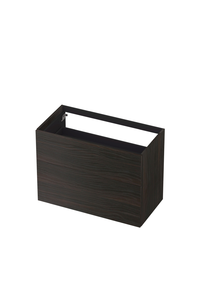 INK P2O onderkast 2 laden push to 1259075 Intens eiken H650xB900xD450