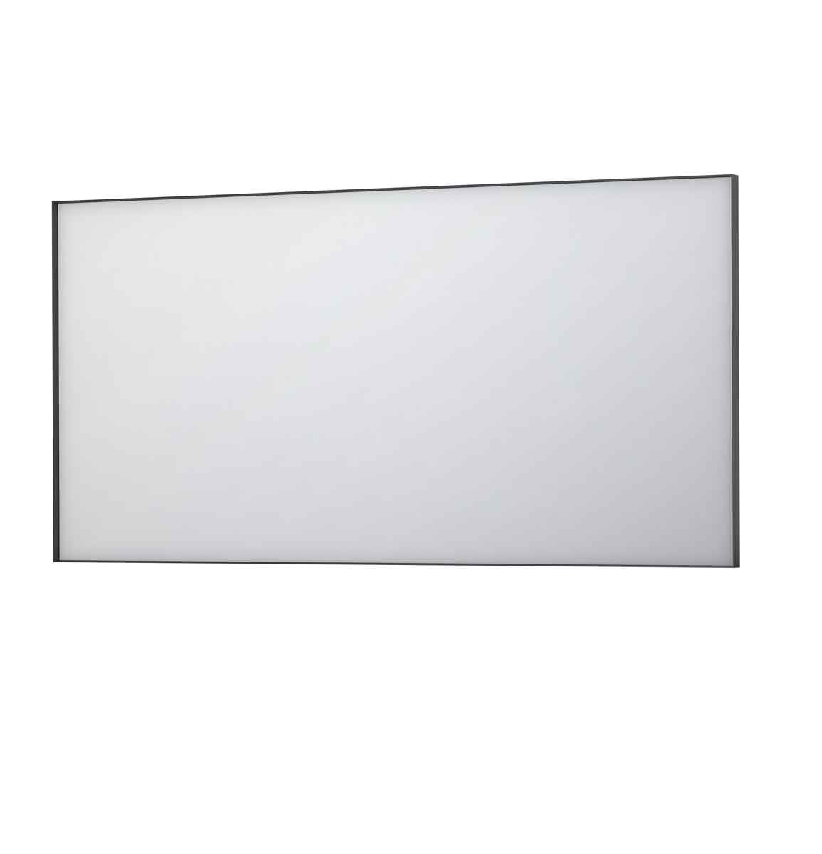 INK spg. SP18 rechthoek in stalen kader H800xB1600xD40 Mat zwart / 8409090