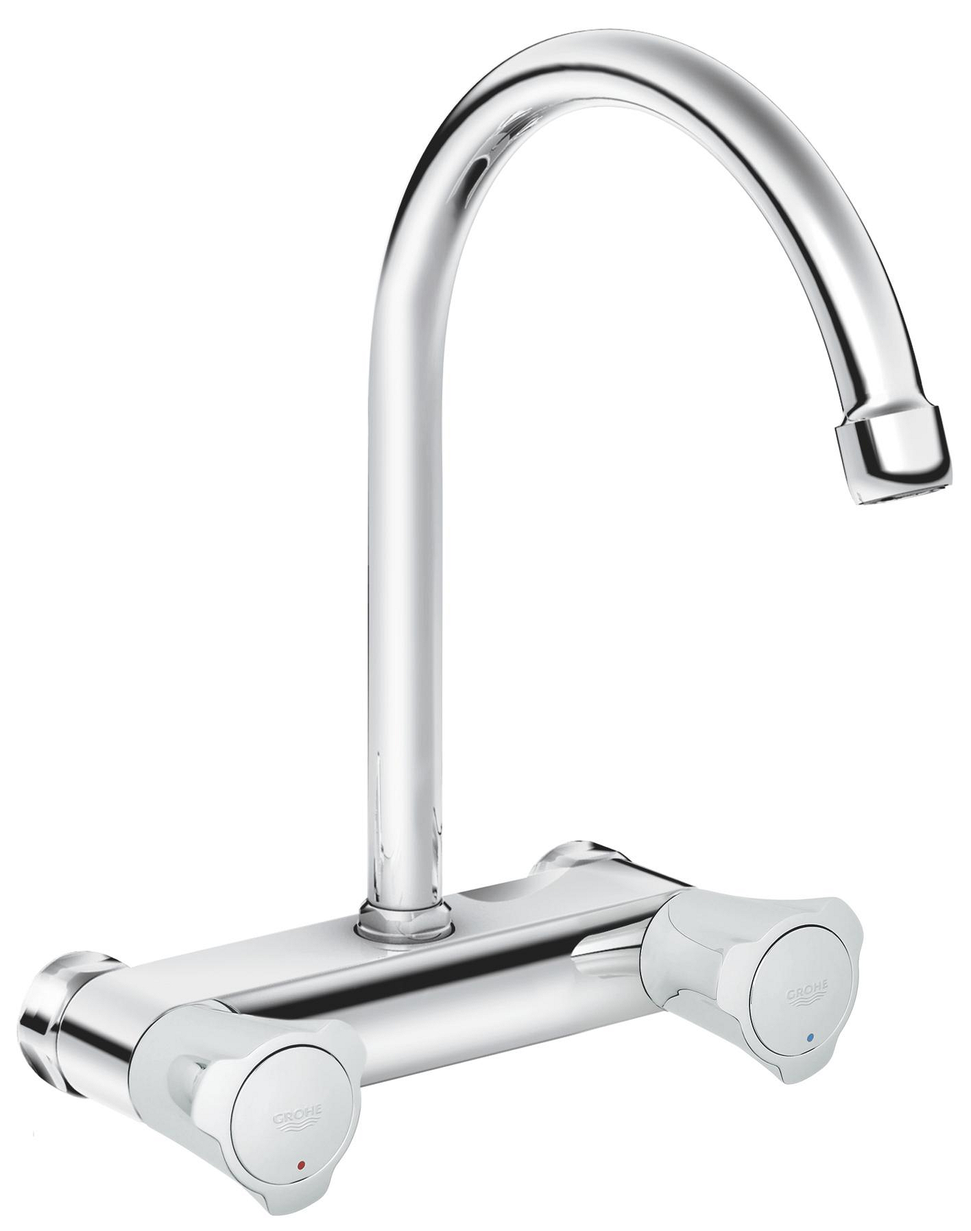 Grohe Costa-L keukenmengkraan wand met bovenuitloop zonder koppelingen 31186001