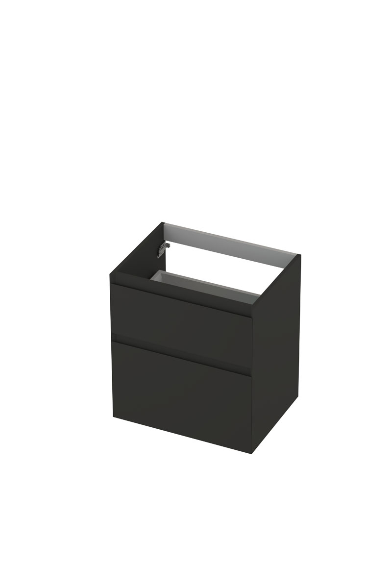 INK onderk. 2 la GL gelakt 45gr a-symm. H600xB450xD650 Mat antraciet / 1240801