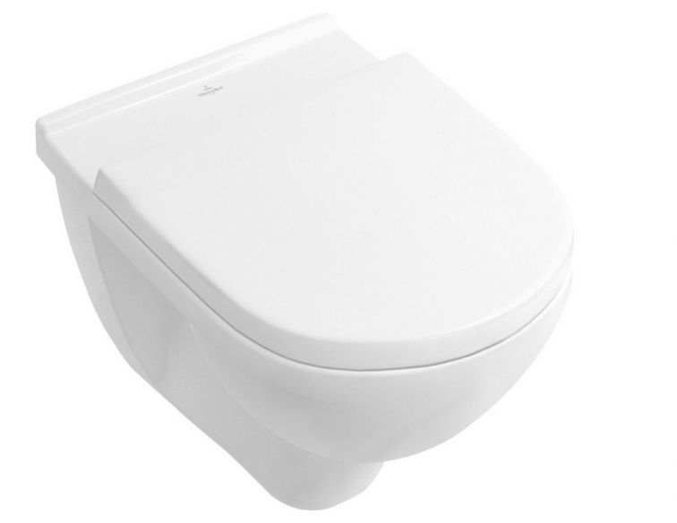 V&B O.Novo combi-pack DirectFlush softclose 5660HR01 Wit Alpin