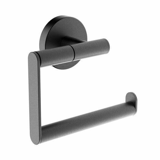 Alonzo toiletrolhouder zonder klep gunmetal 28.8024