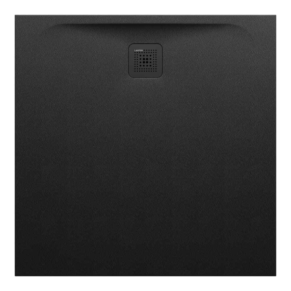 Laufen Pro Marbond douchebak 100x100 vierkant Black matt H2119520800001