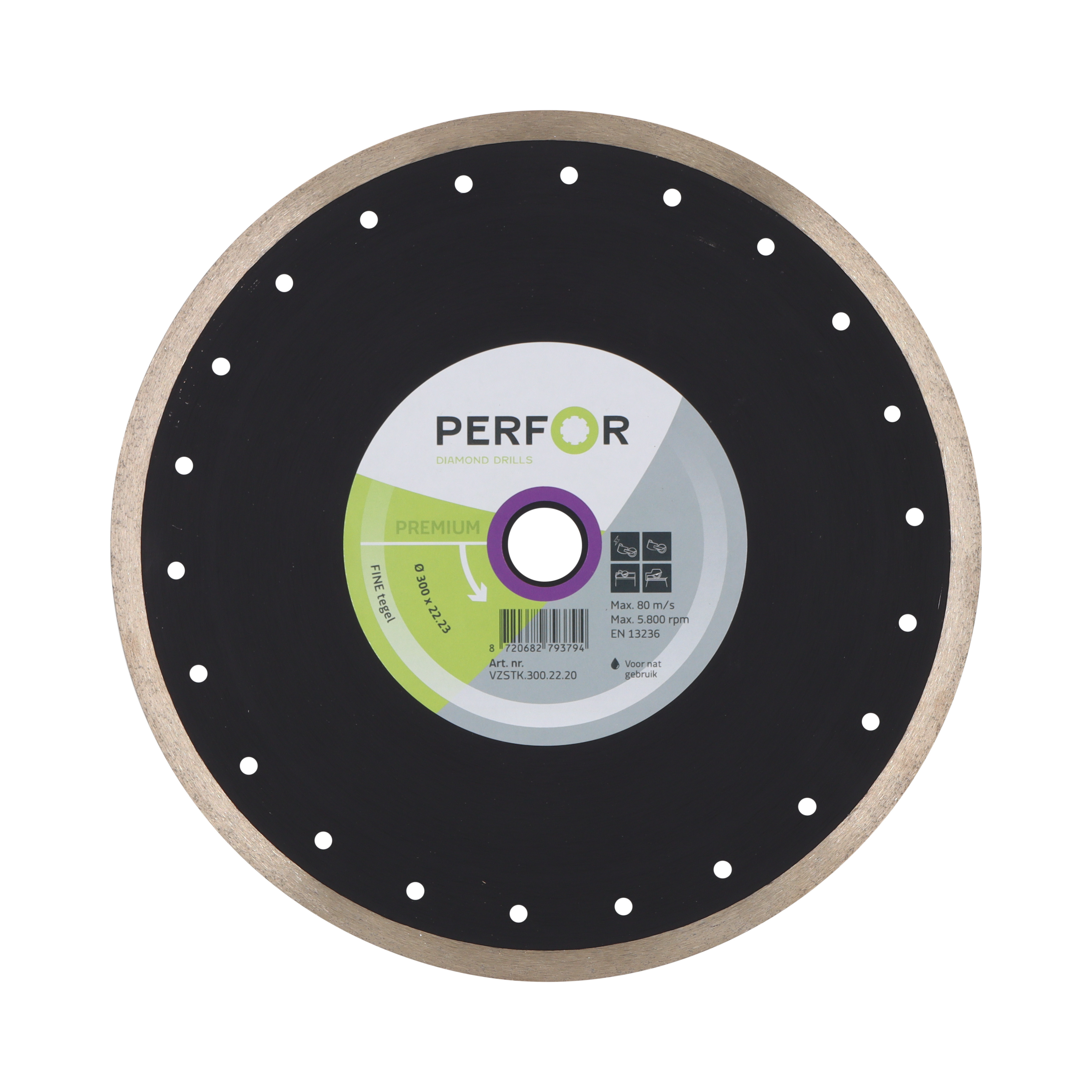 Zaagblad FINE tegel 300 asgat 22.23 VZSTK.300.22.20