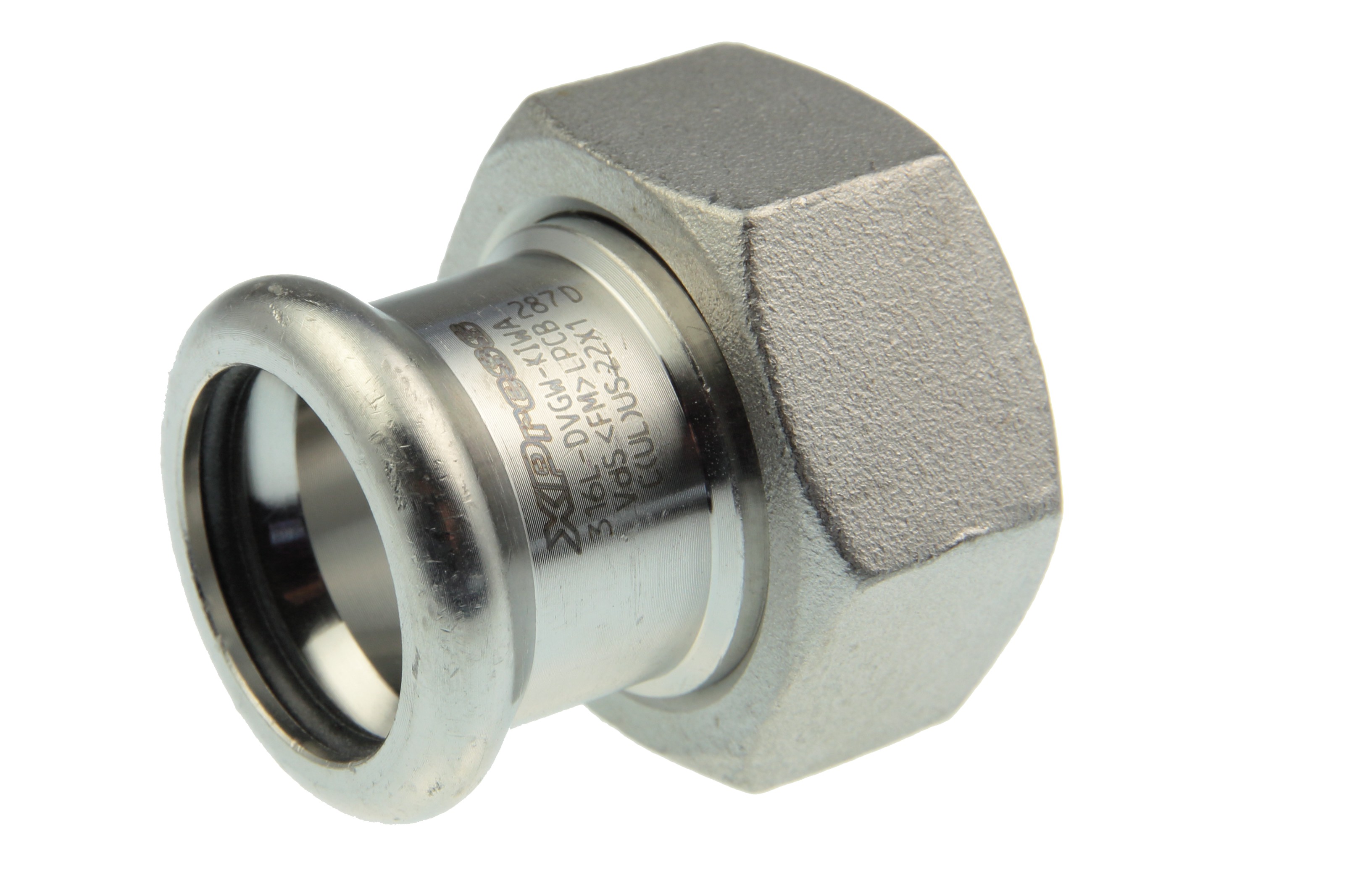 VSH XPress RVS wartelstuk binnendraad 18x3/4 6191746